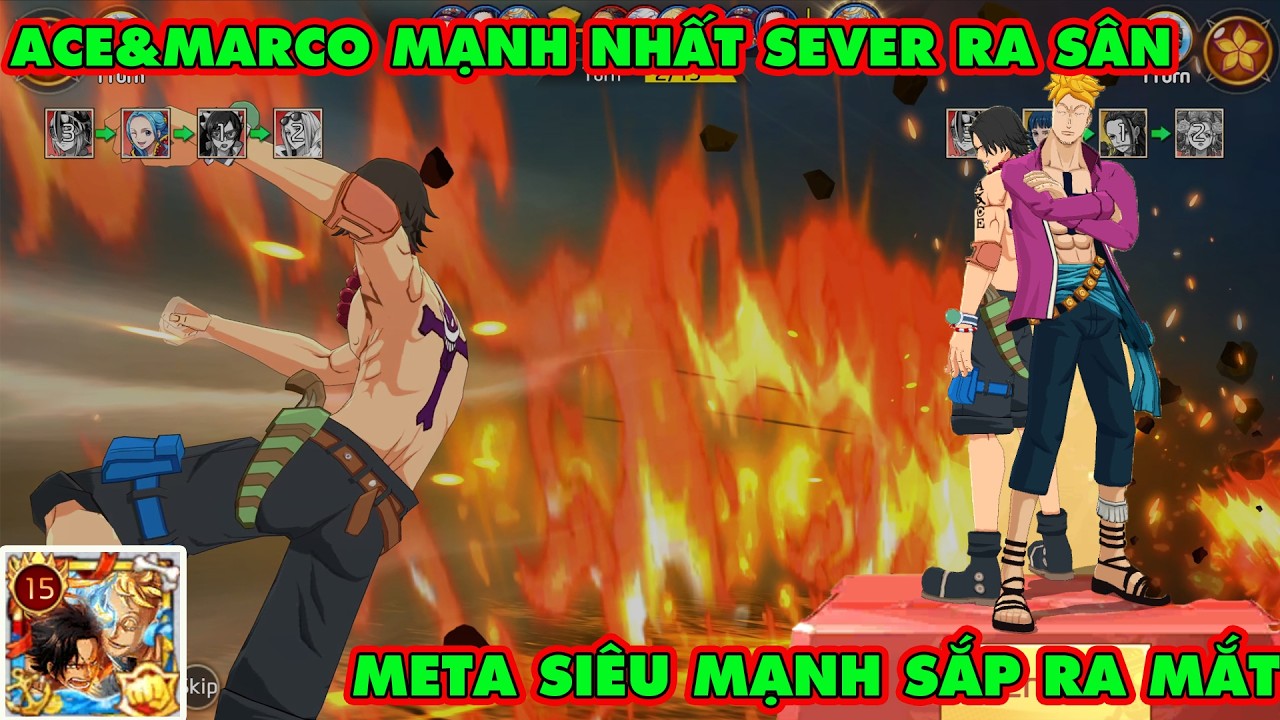 Haki Huyền Thoại - Siêu Tướng Mới ACE&MARCO Mạnh Nhất Thế Giới Max SP Ra Sân Dame Siêu Khủng