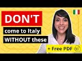 11 ESSENTIAL Italian Phrases For Travel LEARN These BEFORE You Come To Italy