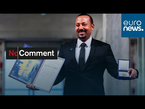 Ethiopia PM Abiy Ahmed receives Nobel Peace Prize
