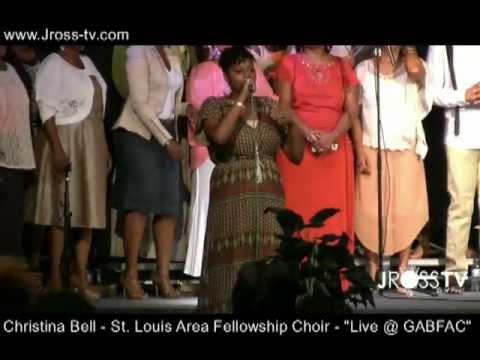 James Ross @ St. Louis Area Fellowship Choir - Christina Bell - "This Is The Day" - www.Jross-tv.com