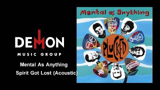 Mental As Anything - Spirit Got Lost (Acoustic)