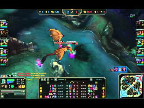 Fiddlesticks Jungle Tank AP Hybrid v Shaco (Date: 2/17/2016)