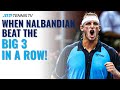 When David Nalbandian Beat the Big 3 ALL IN A ROW at Madrid 2007!