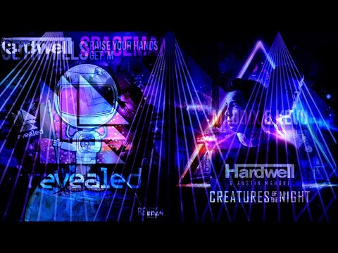 Crank vs Spaceman vs Creatures Of The Night vs Raise Your Hands (Hardwell Ultra Europe 2017 Mashup)