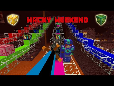 🎲🔥 Dimension-Hopping Lucky Block Race FINALE! | Wacky Weekend