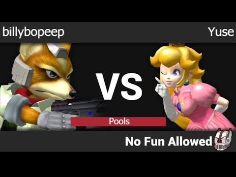 NFA 3 - TNC | billybopeep (Fox) vs SD | Yuse (Peach) Pools - Melee