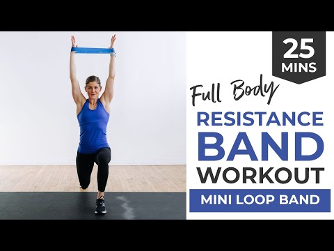 25-Minute FULL BODY Resistance Band Workout (Strength + HIIT)