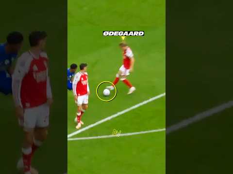 When Tzolis trust Odegaard🤯☠️#shorts #arsenal
