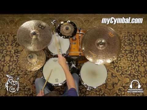 Meinl 17" Byzance Dark Crash Cymbal - 1126g (B17DAC-1090816U)