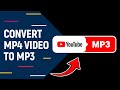How to Convert YouTube Video to MP3 - 2024