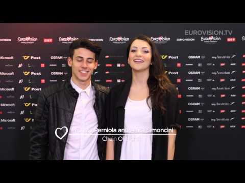 #AskEurovision: Question for Michele Perniola and Anita Simoncini (San Marino)