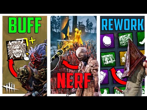 Picking a Buff, Nerf, or Rework for Every Killer in Dead by Daylight!
