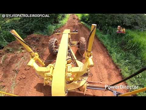 CAT 120K SERVIÇOS DE RUA / Motoniveladora caterpillar grader niveleuse patrola operador 