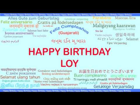 Loy   Languages Idiomas - Happy Birthday