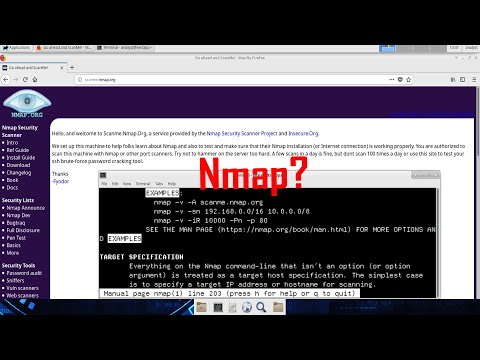 CCNA CYBERSECURITY OPERATIONS LAB | Exploring Nmap