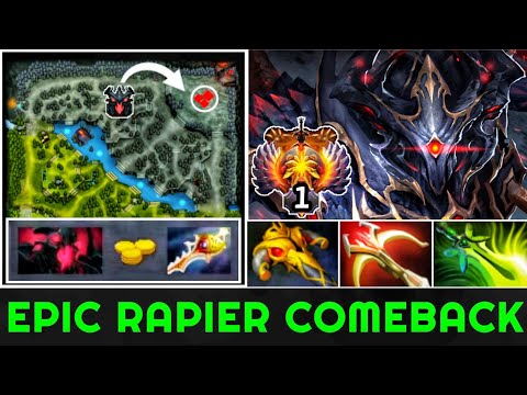CCNC [Shadow Fiend] Epic Rapier Comeback Insane Game 7.24 Dota 2