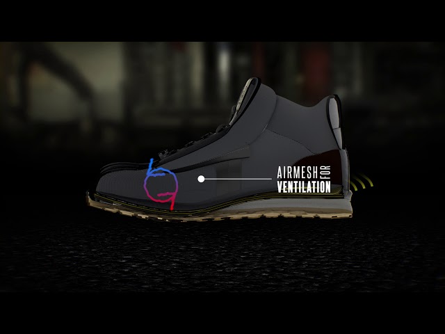 Vídeo relacionado con Utility Diadora GLOVE LOW S1P HRO SRA, zapatos de trabajo Unisex Adulto, NEGRO, 43 EU