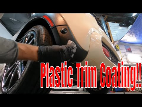 Trim Shine Ceramic Plastic And Vinyl Restorer From Stoner Car Care!! 5 Year Coating?