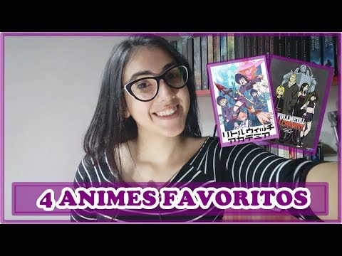 4 ANIMES FAVORITOS | Leticia Ferfer | Livro Livro Meu