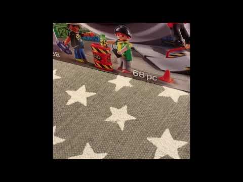Unboxing playmobil la piste de skate