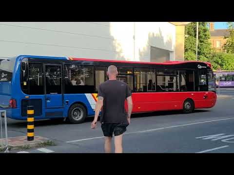 10 Minutes of Evening Bus Action at Gateshead Interchange (20:00 - 20:10)