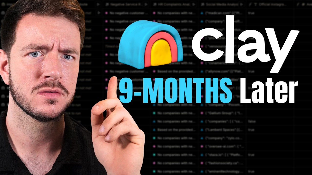 I Tried Clay AI for 9 Months, Here’s What I Learned (Beginner's Guide) video thumbnail