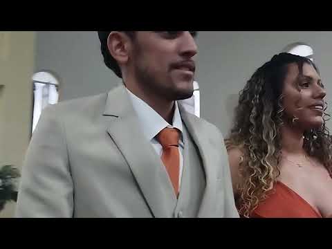 CASAMENTO DO ALEXANDRE & ALICE NA PARÓQUIA CRISTO REI EM MONTALVÂNIA MINAS GERAIS 