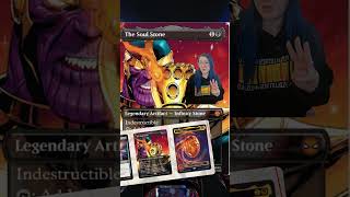 WE JUST GOT INFINITY STONES IN MTG! #mtg #shorts #universesbeyond #mtgxspiderman #commander