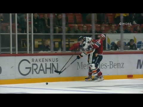 Eetu Liukas lensi suihkuun heti kauden ensimmäisessä ottelussa