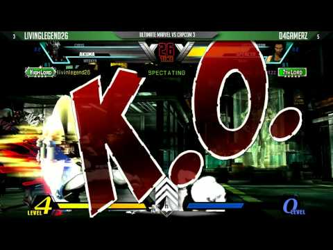 Livinglegend26 VS. D4Gamerz - UMVC3 - FT10 - @airjuggle