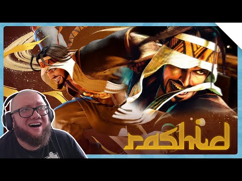 RASHID É ESTILO ABSOLUTO! TRAILER SF6 REACT