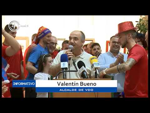 Celebración ascenso CP Villarrobledo a Segunda B