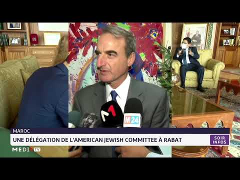 Morocco: A delegation from the American Jewish Committee in Rabat