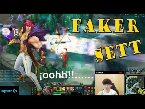 Faker Sett mid | T1 Faker Plays Sett Mid vs Syndra!