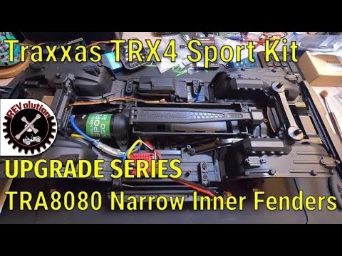 Traxxas TRX4 Sport Kit Upgrade Series - TRA8080 Narrow Inner Fenders