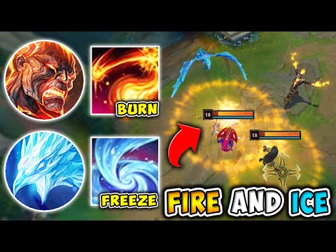 WE RAN THE "FIRE AND ICE" COMP AND GAVE THEM FREEZER BURN - League of Legends