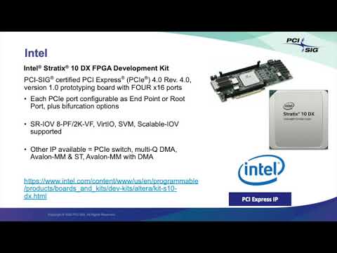 PCI Express Product Wall Showcase - IP Solutions