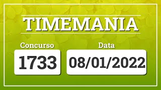 Capa de TIMEMANIA 1733