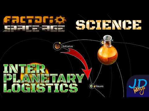 Metallurgic Science & Inter Planetary Logistics ⚙️ Factorio Space Age 🚀 Ep16 🏭 Tutorial, Lets Play