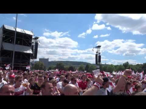 VFB vs. FWK - Public Viewing - SWR1-Band - VFB I Steh Zu Dir (2017 live @ Wasen - Stuttgart)