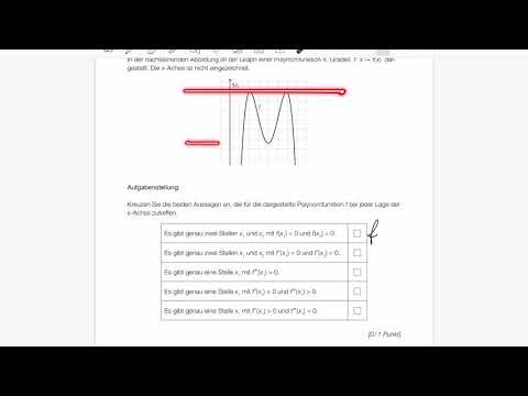 Mathelernen mit Martin Matura-Beispiel KL20_PT2_T1_17 Polynomfunktion