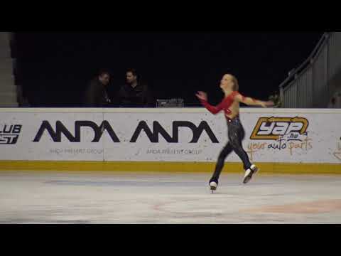 2017 Santa Claus Cup: Klaudia TOULOVÁ(SVK) - FS  ADVANCED NOVICE GIRLS, Short program