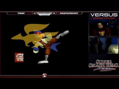 VSGC Melee Weekly 3/3/19 -Winners Semis- Porkchops(Falco) vs Tipman(ICs/Ganon)