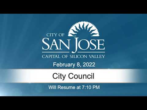 FEB 8, 2022 | City Council Evening Session