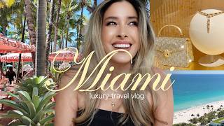 MIAMI TRAVEL VLOG 2026 🌴🌺 ST. REGIS BAL HARBOUR, Luxury Shopping & Michelin Star Dining ✨