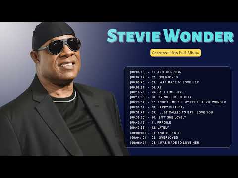 Best Songs Of Stevie Wonder Full Playlist 2022 🧶 Stevie Wonder Greatest Hits Full Album