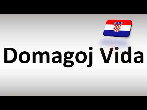 How to Pronounce Domagoj Vida (Croatian Footballer)