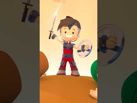 Esfuérzate y se valiente #pequeñoshéroes #cancionescristianasparaniños #josue