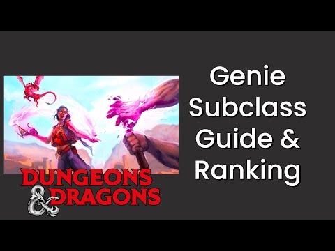 Genie (Warlock) Subclass Guide and Power Ranking in D&D 5e - HDIWDT