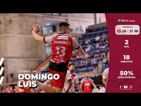 Domingo Luis | B.M Huesca vs BM Benidorm | 26- 31